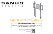 Sanus accents SAN22BB Manual De Instrucciones