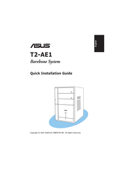 Asus T2-AE1 Guía De Instalación Rápida