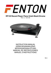 Fenton RP120 Manual De Instrucciones