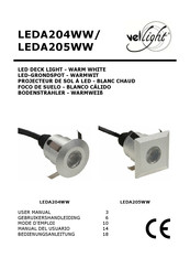 VelLight LEDA205WW Manual Del Usuario