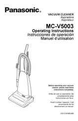 Panasonic MC-V5003 Instrucciones De Operación