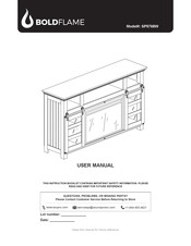 Bold Flame SP5768W Manual Del Usuario