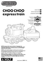 Peg-Perego CHOO CHOO express train Manual De Instrucciones