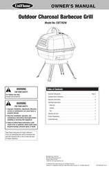 Uniflame CBT702W Manual Del Propietário