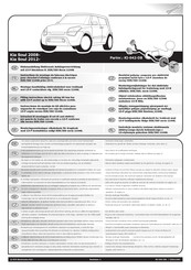 ECS Electronics KI-042-DB Instrucciones De Montaje