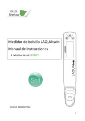 horiba LAQUAtwin QHB721 Manual De Instrucciones