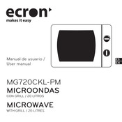ECRON MG720CKL-PM Manual De Usuario