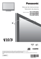 Panasonic VIERA TH-50PV8PA Manual De Instrucciones