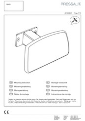 Pressalit R6409 Instrucciones De Montaje