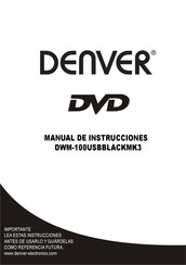 Denver DWM-100USBBLACKMK3 Manual De Instrucciones