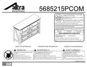 Ameriwood Altra Furniture 5685215PCOM Instrucciones De Montaje