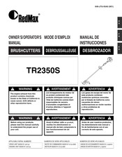 RedMax TR2350S Manual De Instrucciones