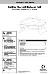 Backyard Grill CBT1601W Manual Del Propietário