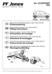 PF Jones 19100544PF Instrucciones De Montaje