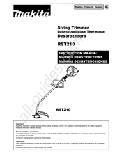 Makita RST210 Manual De Instrucciones