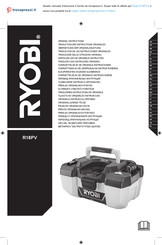 Ryobi R18PV-0 Traducción De Las Instrucciones Originales