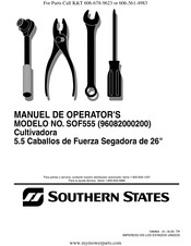 Southern States 96082000200 Manual Del Operador