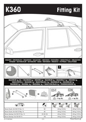 Yakima K360 Manual Del Usuario