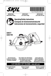 Skil SHD77M Instrucciones De Funcionamiento Y Seguridad