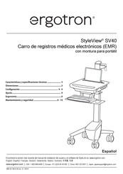 Ergotron StyleView SV40 Manual De Instrucciones