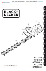 BLACK&DECKER GTC1845L Traducción De Las Instrucciones Originales