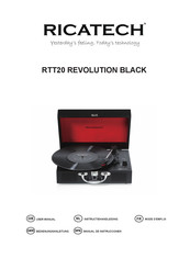 Ricatech RTT20 REVOLUTION BLACK Manual De Instrucciones