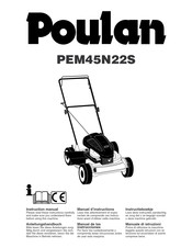 Poulan PEM45N22S Manual De Instrucciones