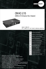 Omnimount OMAC-215 Manual De Instrucciones