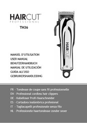 HAIRCUT PROFESSIONAL TH36 Manual De Utilización