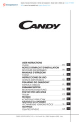 Candy FCT896X Instrucciones De Uso