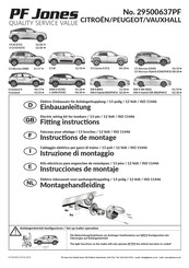 PF Jones 29500637PF Instrucciones De Montaje