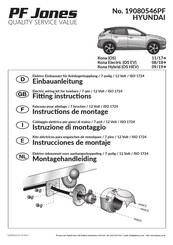 PF Jones 19080546PF Instrucciones De Montaje