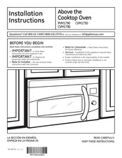 GE CVM1750 Instrucciones De Instalación