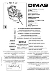 Dimas FS 450 F-02 Manual De Instrucciones