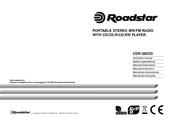 Roadstar CDR-380CD Manual De Instrucciones