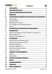 Powerplus POWX0273 Manual De Instrucciones