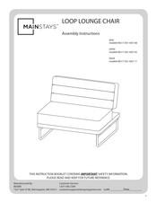 Mainstays MS17-D4-1007-05 Instrucciones De Montaje