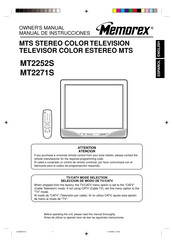 memorex MT2252S Manual De Instrucciones