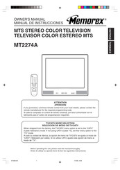 memorex MT2274A Manual De Instrucciones