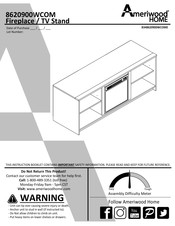 Ameriwood HOME 8620900WCOM Manual De Instrucciones