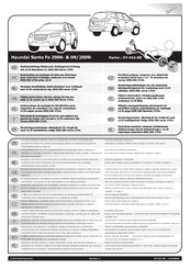 ECS Electronics HY-042-BB Instrucciones De Montaje