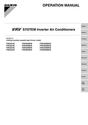 Daikin FXKQ40MAVE Manual Del Operador