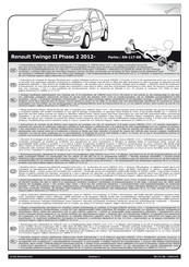 ECS Electronics RN-117-BB Instrucciones De Montaje