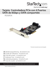 StarTech PEXSAT34 Guia Del Usuario