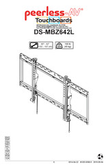 peerless-AV DS-MBZ642L Manual De Instrucciones