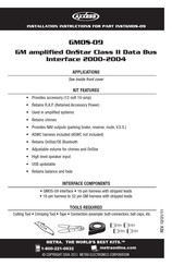 Axxes GMOS-09 Instrucciones De Instalación