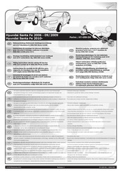 ECS Electronics HY-059-DH Instrucciones De Montaje