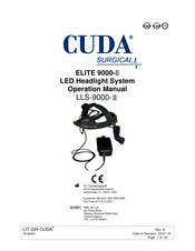 Cuda surgical ELITE 9000-II Manual De Operación