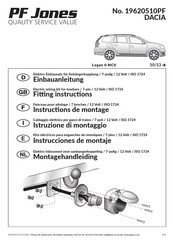 PF Jones 19620510PF Instrucciones De Montaje