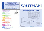 SAUTHON BOREAL BLEU NUIT 37111A Folleto Técnico